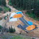 Yellow mine waste water from the Gold King Mine collects in holding pools in San Juan County, Colorado, is seen in this picture released by the Environmental Protection Agency (EPA) taken August 7, 2015. A contaminated plume of waste water accidentally released from a Colorado gold mine by U.S. environmental agency workers has spread downstream and reached northern New Mexico